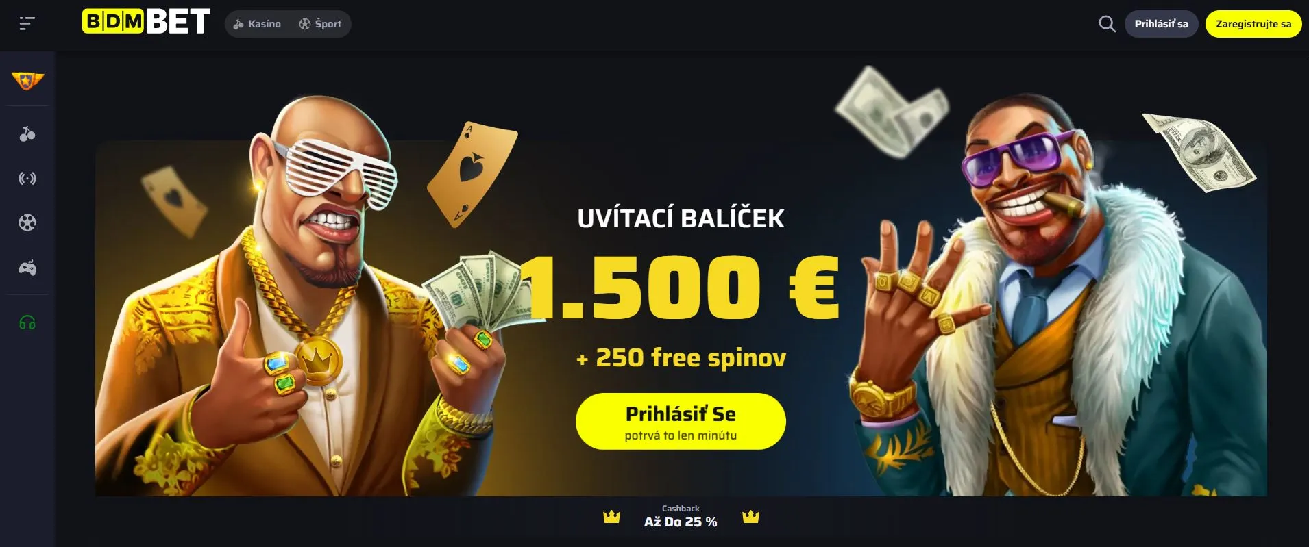 Nové online casina v Slovinsku BDMbet